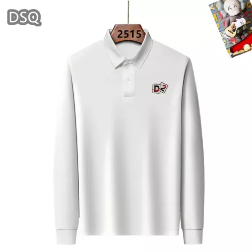 Dsquared T-Shirts Long Sleeved For Men #1298065 $40.00 USD, Wholesale Replica Dsquared T-Shirts