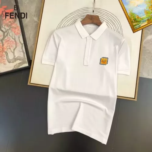 Fendi T-Shirts Short Sleeved For Men #1298102 $29.00 USD, Wholesale Replica Fendi T-Shirts