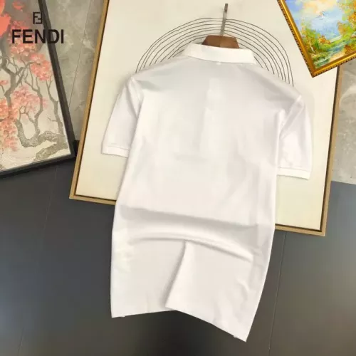 Replica Fendi T-Shirts Short Sleeved For Men #1298102 $29.00 USD for Wholesale