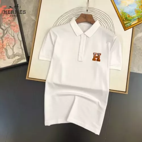 Hermes T-Shirts Short Sleeved For Men #1298132 $29.00 USD, Wholesale Replica Hermes T-Shirts