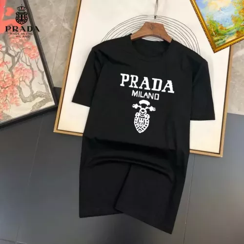 Prada T-Shirts Short Sleeved For Unisex #1298143 $25.00 USD, Wholesale Replica Prada T-Shirts