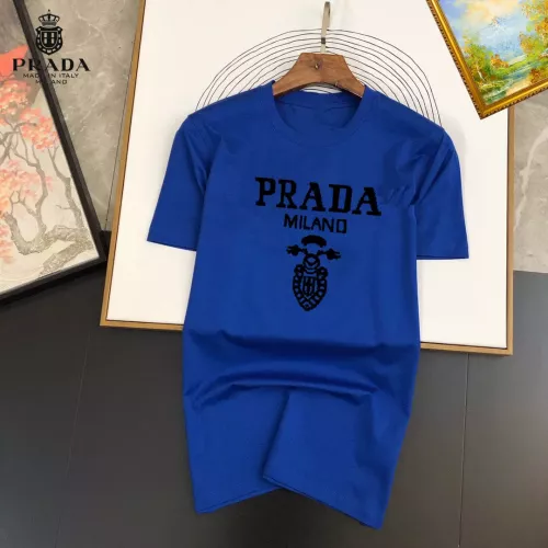 Prada T-Shirts Short Sleeved For Unisex #1298144 $25.00 USD, Wholesale Replica Prada T-Shirts