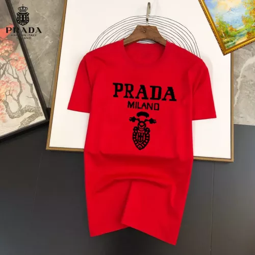 Prada T-Shirts Short Sleeved For Unisex #1298146 $25.00 USD, Wholesale Replica Prada T-Shirts