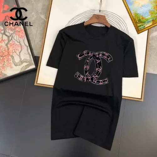 Chanel T-Shirts Short Sleeved For Unisex #1298161 $25.00 USD, Wholesale Replica Chanel T-Shirts