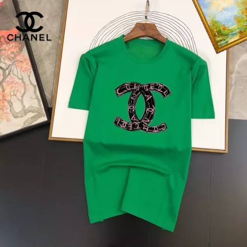 Chanel T-Shirts Short Sleeved For Unisex #1298163 $25.00 USD, Wholesale Replica Chanel T-Shirts