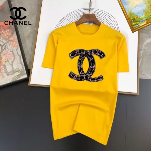 Chanel T-Shirts Short Sleeved For Unisex #1298165 $25.00 USD, Wholesale Replica Chanel T-Shirts