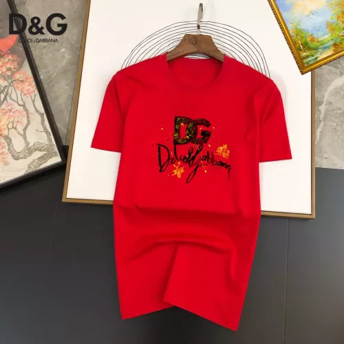 Dolce &amp; Gabbana D&amp;G T-Shirts Short Sleeved For Unisex #1298188 $25.00 USD, Wholesale Replica Dolce &amp; Gabbana D&amp;G T-Shirts