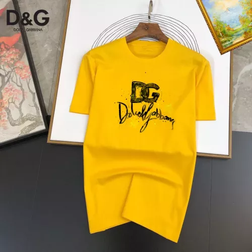 Dolce &amp; Gabbana D&amp;G T-Shirts Short Sleeved For Unisex #1298189 $25.00 USD, Wholesale Replica Dolce &amp; Gabbana D&amp;G T-Shirts