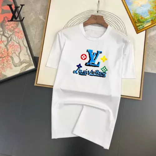 Louis Vuitton LV T-Shirts Short Sleeved For Unisex #1298214 $25.00 USD, Wholesale Replica Louis Vuitton LV T-Shirts