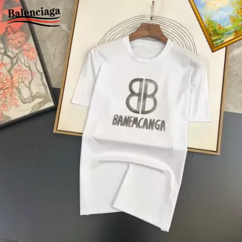 Balenciaga T-Shirts Short Sleeved For Unisex #1298232 $25.00 USD, Wholesale Replica Balenciaga T-Shirts