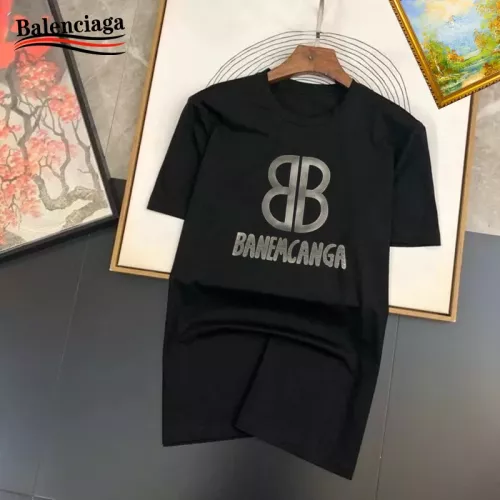 Balenciaga T-Shirts Short Sleeved For Unisex #1298233 $25.00 USD, Wholesale Replica Balenciaga T-Shirts