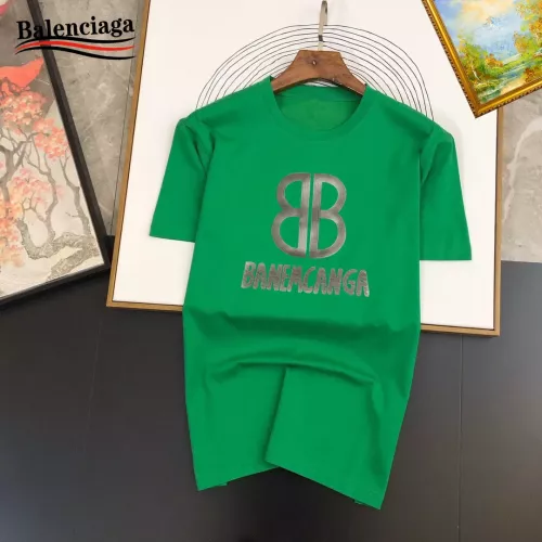 Balenciaga T-Shirts Short Sleeved For Unisex #1298235 $25.00 USD, Wholesale Replica Balenciaga T-Shirts