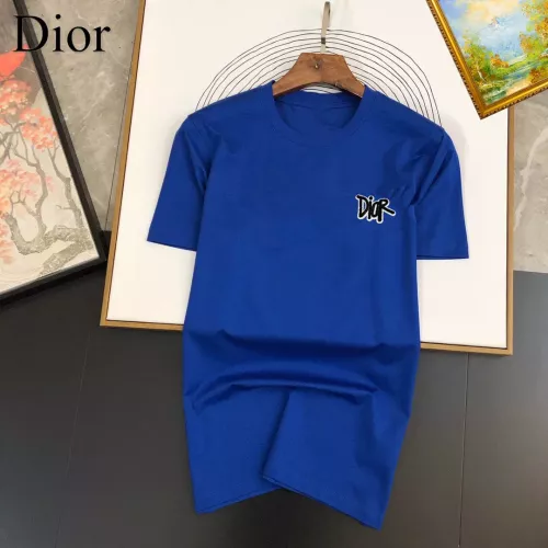 Christian Dior T-Shirts Short Sleeved For Unisex #1298270 $25.00 USD, Wholesale Replica Christian Dior T-Shirts