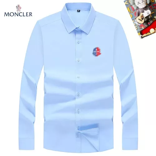 Moncler Shirts Long Sleeved For Men #1298287 $40.00 USD, Wholesale Replica Moncler Shirts