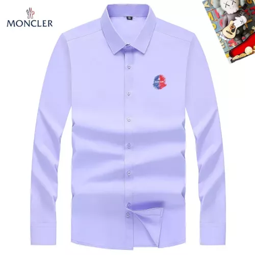 Moncler Shirts Long Sleeved For Men #1298288 $40.00 USD, Wholesale Replica Moncler Shirts