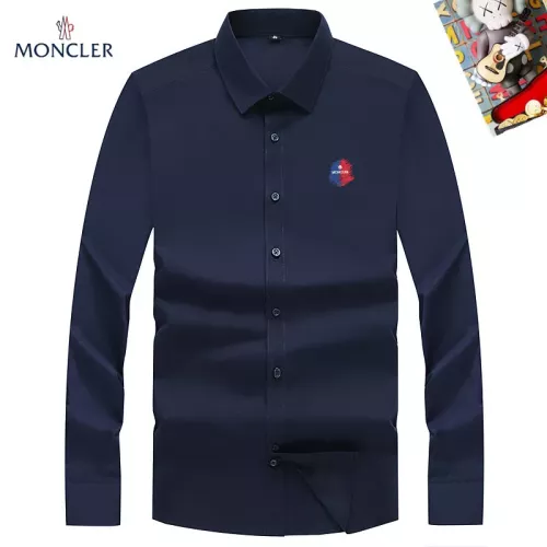 Moncler Shirts Long Sleeved For Men #1298290 $40.00 USD, Wholesale Replica Moncler Shirts