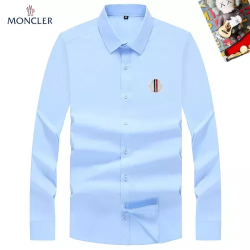 Moncler Shirts Long Sleeved For Men #1298305 $40.00 USD, Wholesale Replica Moncler Shirts