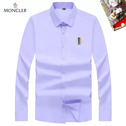 Moncler Shirts Long Sleeved For Men #1298306 $40.00 USD, Wholesale Replica Moncler Shirts