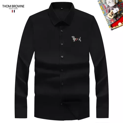 Thom Browne TB Shirts Long Sleeved For Men #1298321 $40.00 USD, Wholesale Replica Thom Browne TB Shirts