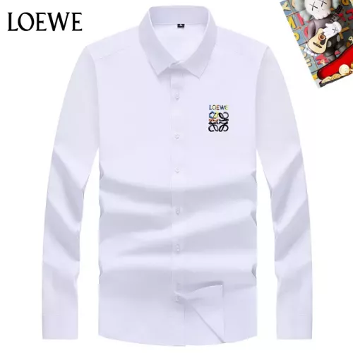 LOEWE Shirts Long Sleeved For Men #1298328 $40.00 USD, Wholesale Replica LOEWE Shirts