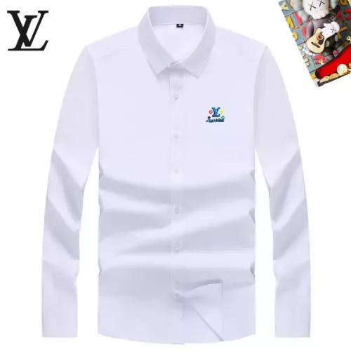 Louis Vuitton LV Shirts Long Sleeved For Men #1298346 $40.00 USD, Wholesale Replica Louis Vuitton LV Shirts