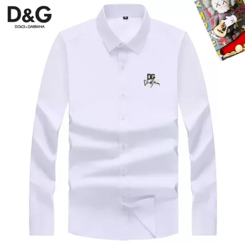 Dolce &amp; Gabbana D&amp;G Shirts Long Sleeved For Men #1298358 $40.00 USD, Wholesale Replica Dolce &amp; Gabbana D&amp;G Shirts