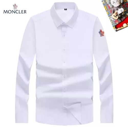 Moncler Shirts Long Sleeved For Men #1298382 $40.00 USD, Wholesale Replica Moncler Shirts