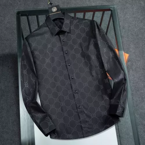 Gucci Shirts Long Sleeved For Men #1298434 $56.00 USD, Wholesale Replica Gucci Shirts