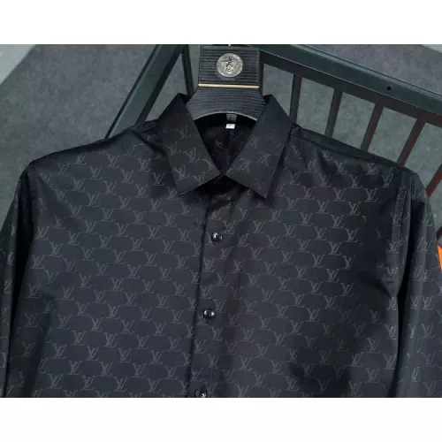 Replica Gucci Shirts Long Sleeved For Men #1298436 $56.00 USD for Wholesale