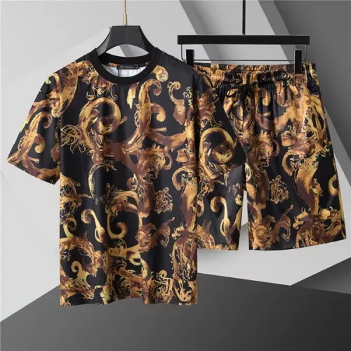 Versace Tracksuits Short Sleeved For Men #1298440 $48.00 USD, Wholesale Replica Versace Tracksuits