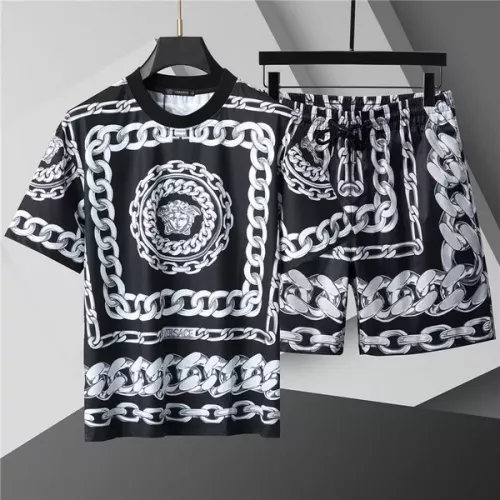 Versace Tracksuits Short Sleeved For Men #1298441 $48.00 USD, Wholesale Replica Versace Tracksuits