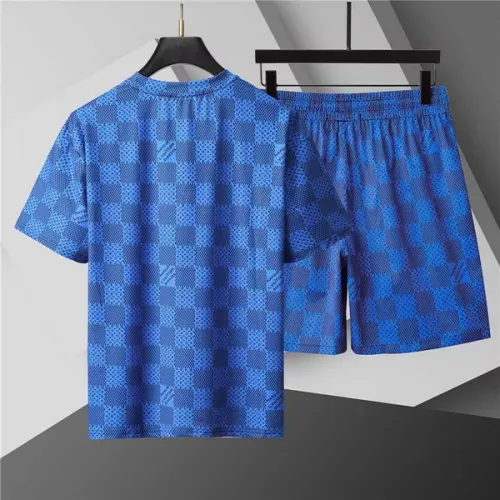 Replica Louis Vuitton LV Tracksuits Short Sleeved For Men #1298459 $48.00 USD for Wholesale