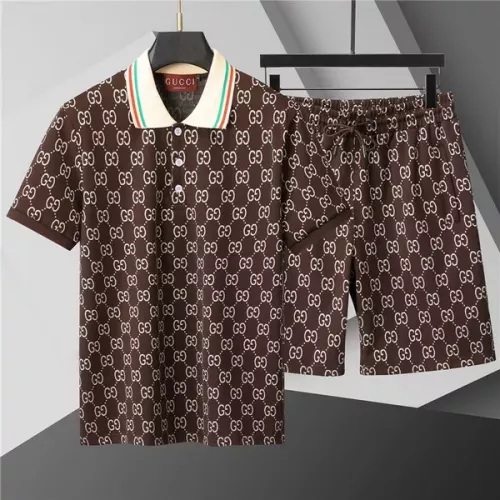 Gucci Tracksuits Short Sleeved For Men #1298464 $52.00 USD, Wholesale Replica Gucci Tracksuits