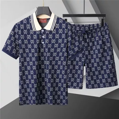 Gucci Tracksuits Short Sleeved For Men #1298465 $52.00 USD, Wholesale Replica Gucci Tracksuits