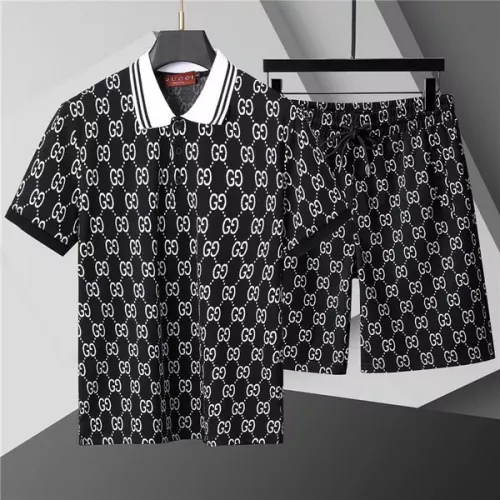 Gucci Tracksuits Short Sleeved For Men #1298466 $52.00 USD, Wholesale Replica Gucci Tracksuits