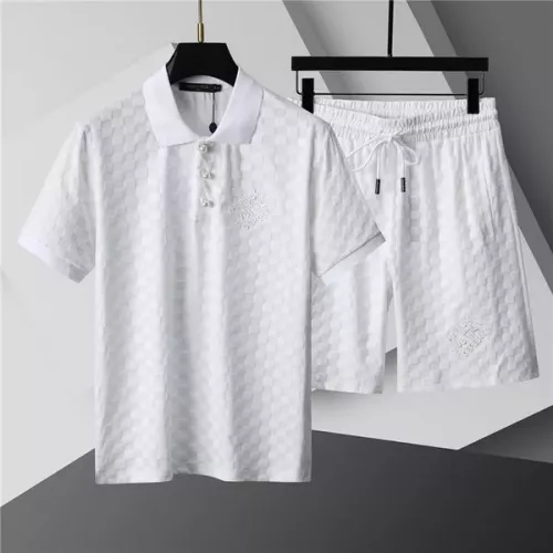 Louis Vuitton LV Tracksuits Short Sleeved For Men #1298467 $52.00 USD, Wholesale Replica Louis Vuitton LV Tracksuits