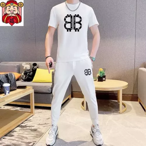 Balenciaga Fashion Tracksuits Short Sleeved For Men #1298472 $64.00 USD, Wholesale Replica Balenciaga Fashion Tracksuits