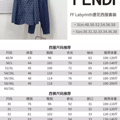 Replica Fendi Jackets Long Sleeved For Men #1298503 $125.00 USD for Wholesale