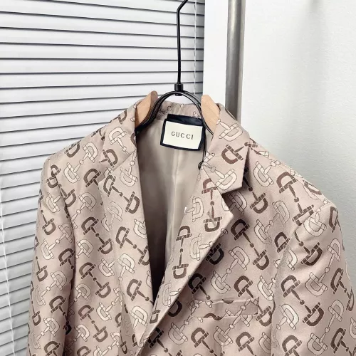 Replica Gucci Jackets Long Sleeved For Men #1298507 $115.00 USD for Wholesale