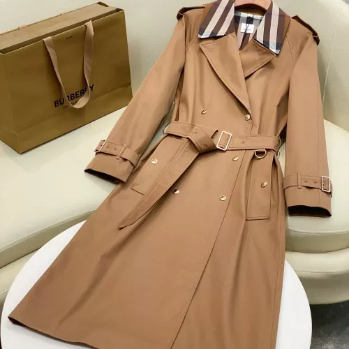 Burberry Trench Coat Long Sleeved For Unisex #1298559 $160.00 USD, Wholesale Replica Burberry Trench Coat