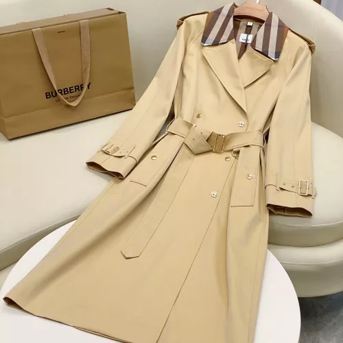 Burberry Trench Coat Long Sleeved For Unisex #1298562 $160.00 USD, Wholesale Replica Burberry Trench Coat