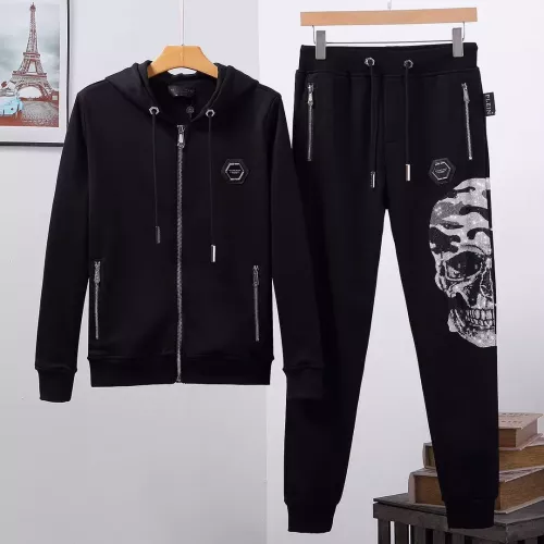 Replica Philipp Plein PP Tracksuits Long Sleeved For Men #1298578 $102.00 USD for Wholesale