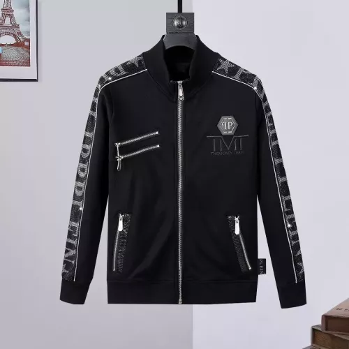 Replica Philipp Plein PP Tracksuits Long Sleeved For Men #1298585 $118.00 USD for Wholesale