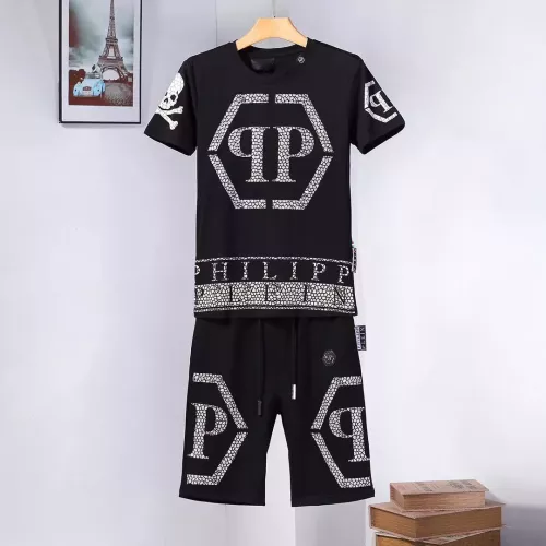 Philipp Plein PP Tracksuits Short Sleeved For Men #1298597 $56.00 USD, Wholesale Replica Philipp Plein PP Tracksuits