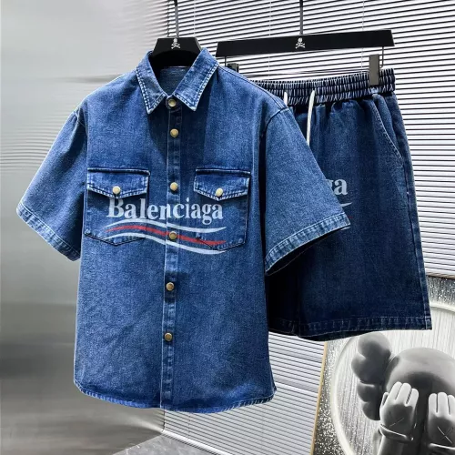 Balenciaga Fashion Tracksuits Short Sleeved For Men #1298610 $72.00 USD, Wholesale Replica Balenciaga Fashion Tracksuits