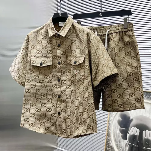 Gucci Tracksuits Short Sleeved For Men #1298616 $72.00 USD, Wholesale Replica Gucci Tracksuits