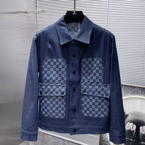 Replica Gucci Jackets Long Sleeved For Men #1298623 $60.00 USD for Wholesale