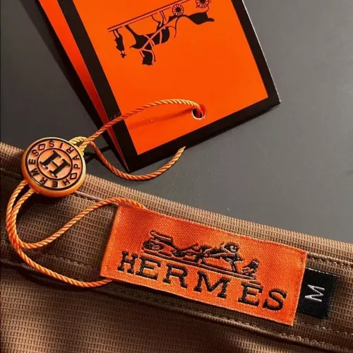 Replica Hermes T-Shirts Short Sleeved For Men #1298646 $48.00 USD for Wholesale