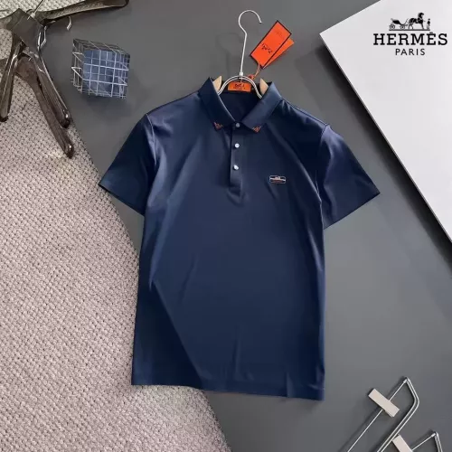 Hermes T-Shirts Short Sleeved For Men #1298658 $48.00 USD, Wholesale Replica Hermes T-Shirts