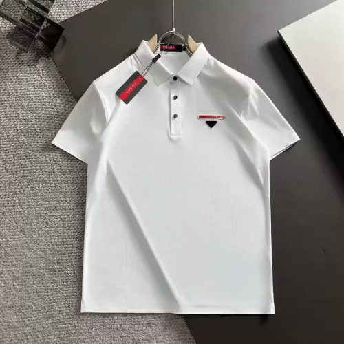 Prada T-Shirts Short Sleeved For Men #1298660 $48.00 USD, Wholesale Replica Prada T-Shirts